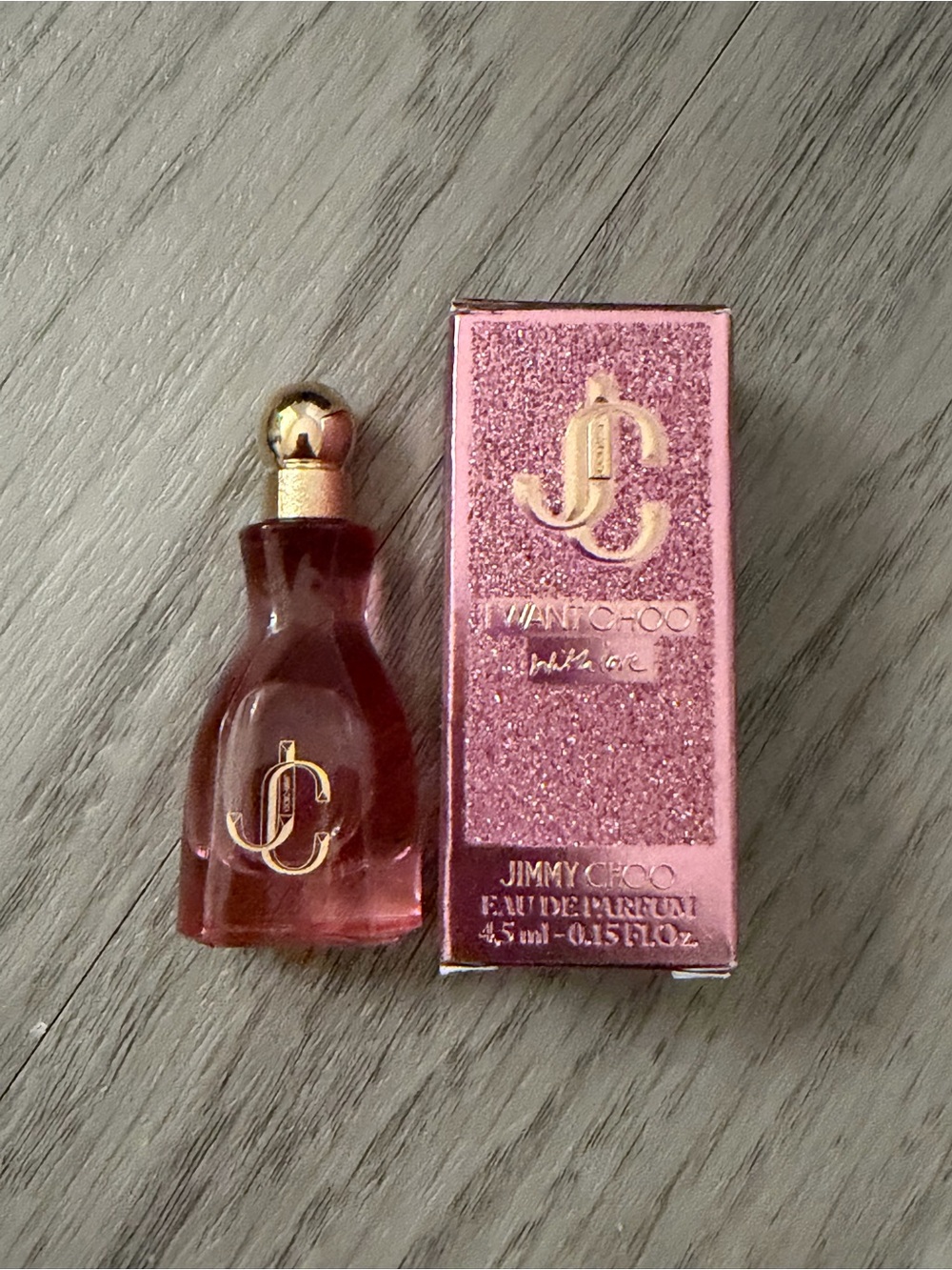 Jimmy choo “I want choo with love”